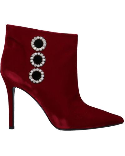 Stella Luna Ankle Boots - Red