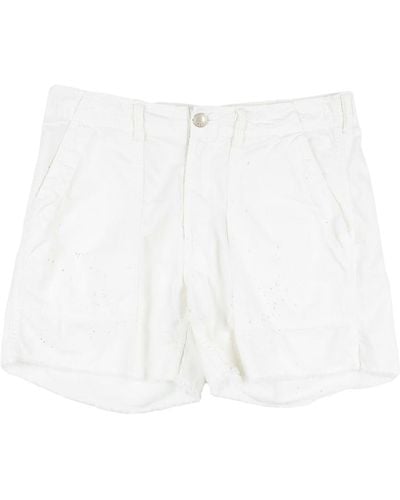 Roy Rogers Shorts & Bermuda Shorts - White