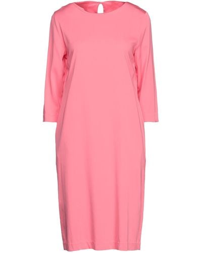 European Culture Midi Dress - Pink