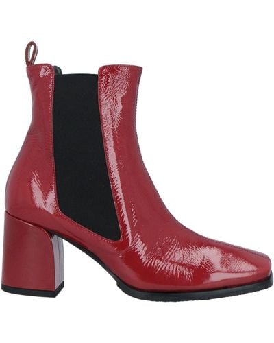 Ixos Ankle Boots - Red