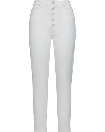 People Denim Trousers - White