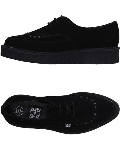 T.U.K. Lace-up Shoes - Black