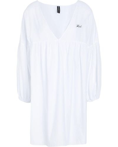 Karl Lagerfeld Beach Dress - White