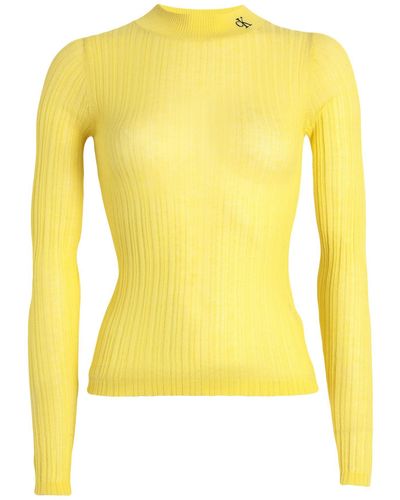 Calvin Klein Rollkragenpullover - Gelb