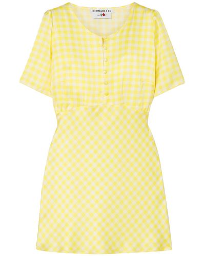 BERNADETTE Mini Dress - Yellow