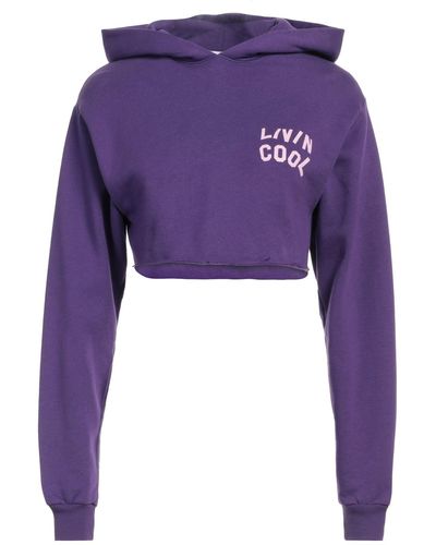 LIVINCOOL Sweatshirt - Purple