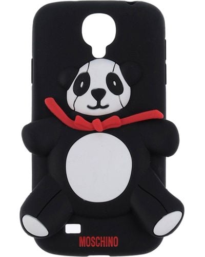 Moschino Covers & Cases Rubber - Black