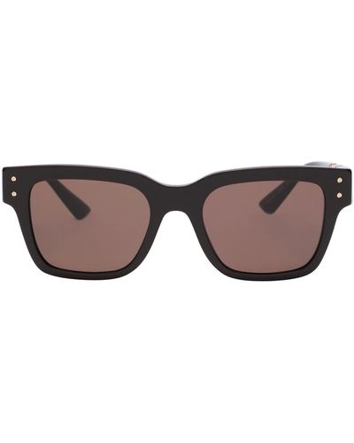 Versace Lunettes de soleil - Marron