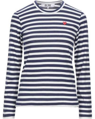 COMME DES GARÇONS PLAY T-shirts - Blau