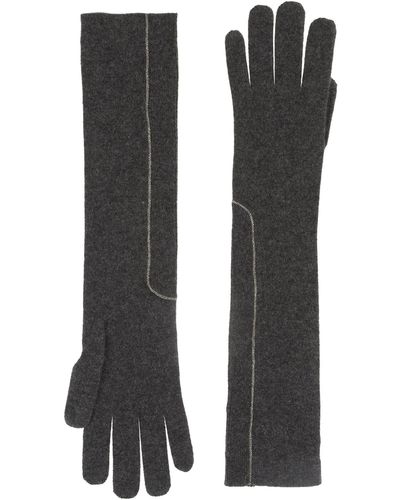 Brunello Cucinelli Gloves - Black