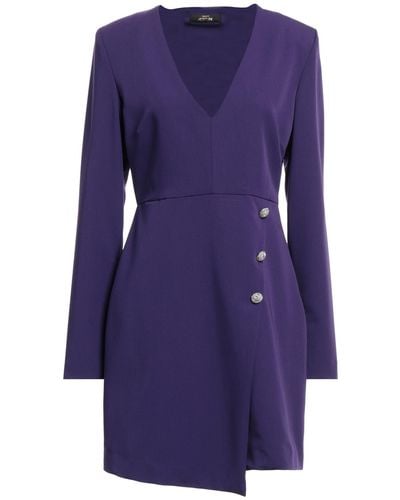 Actitude By Twinset Mini Dress - Purple