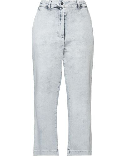 Liviana Conti Pantaloni Jeans - Bianco