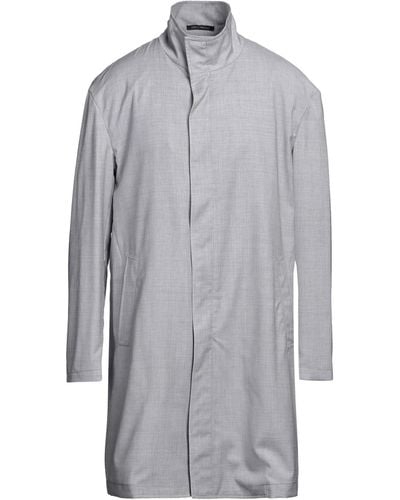Emporio Armani Overcoat & Trench Coat - Grey