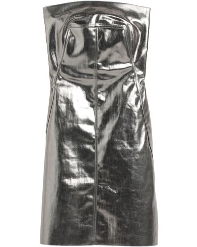 Rick Owens Mini Dress - Gray