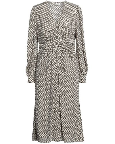 Diane von Furstenberg Midi Dress - Grey
