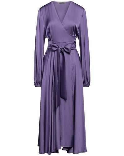 D.exterior Midi Dress - Purple