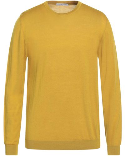 Grey Daniele Alessandrini Sweater - Yellow