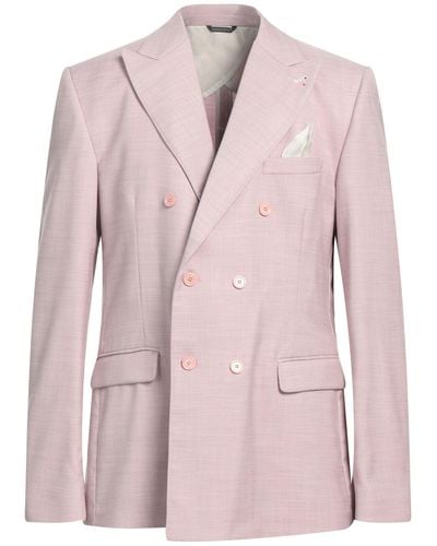 Grey Daniele Alessandrini Blazer - Pink