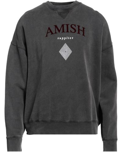 AMISH Steel Sweatshirt Cotton - Gray