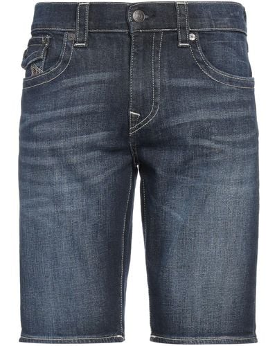 True Religion Shorts Jeans - Blu