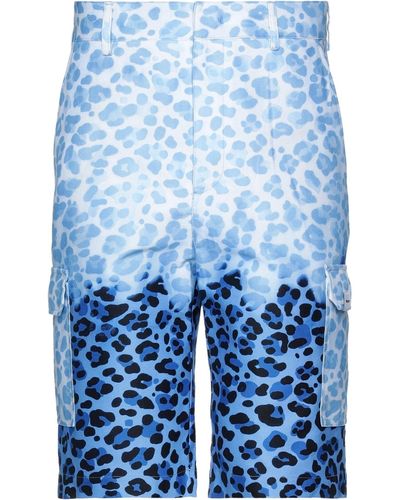 MSGM Shorts E Bermuda - Blu