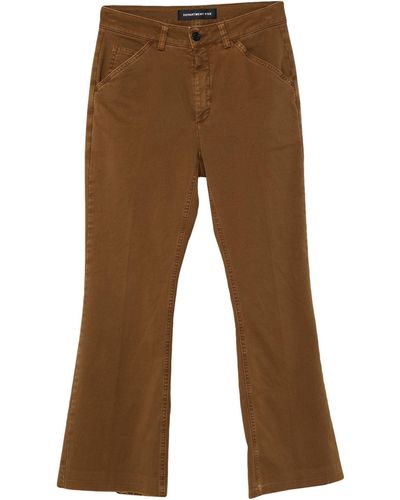 Department 5 Trouser - Brown