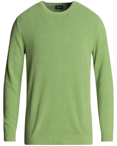 Drumohr Jumper Cotton, Polyamide - Green