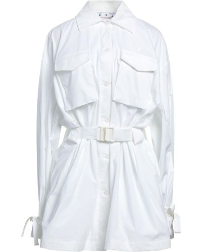 Off-White c/o Virgil Abloh Mini-Kleid - Weiß