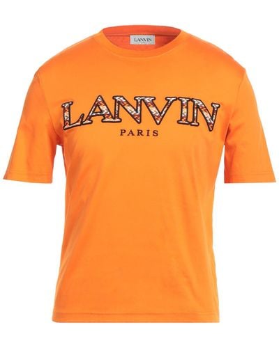 Lanvin T-shirts - Orange