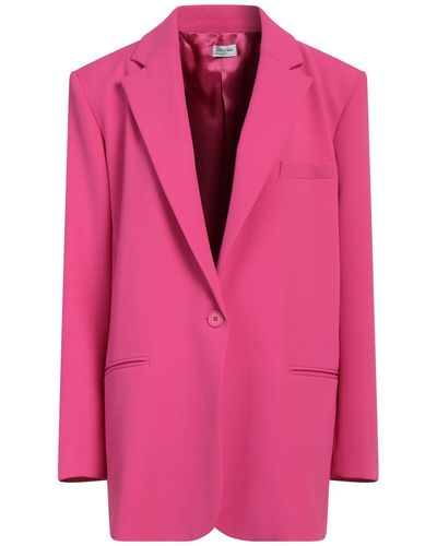 RUE DU BAC Blazer Polyester, Elastane - Pink