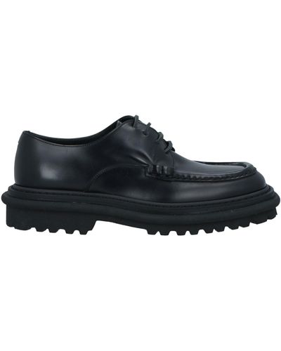 Dries Van Noten Zapatos de cordones - Negro