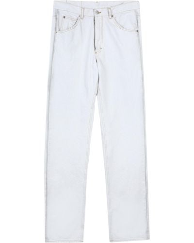 Maison Margiela Pantalon en jean - Blanc