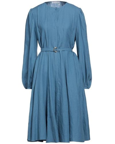 Chloé Midi Dress - Blue
