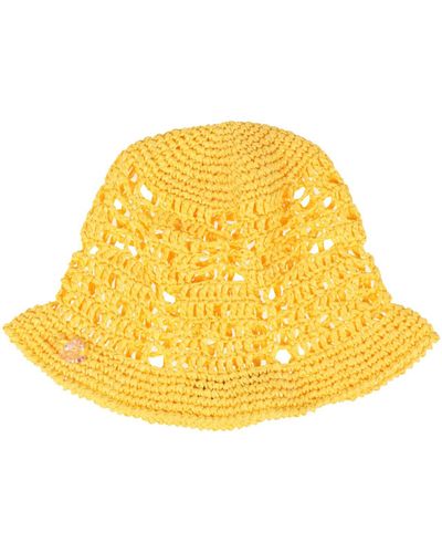 Maria La Rosa Hat - Yellow