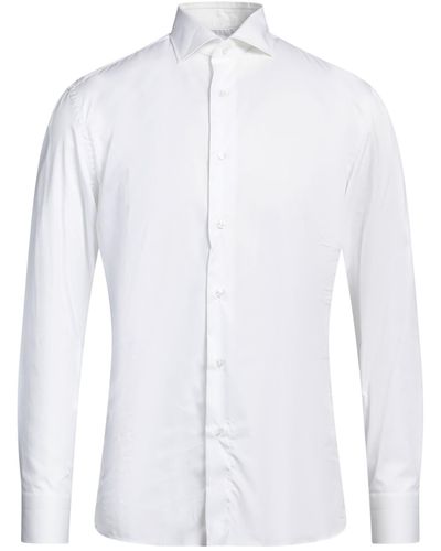 Caruso Shirt Cotton - White