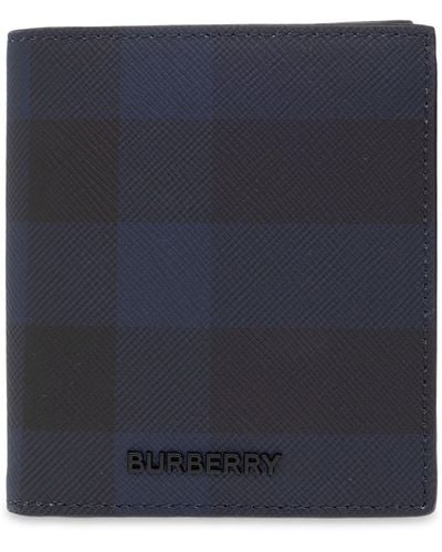Burberry Portefeuille - Bleu