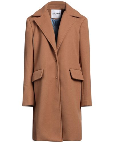 FRONT STREET 8 Coat Polyester - Brown