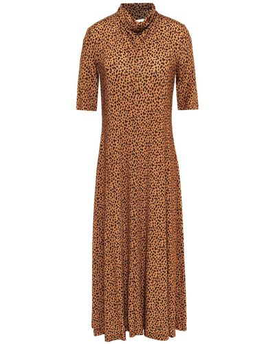 Rosetta Getty Midi Dress - Brown