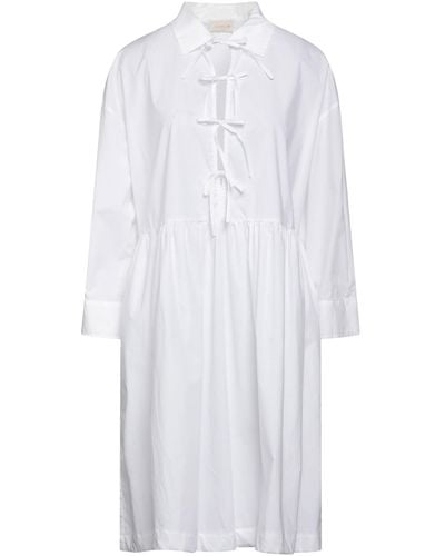 Bohelle Midi-Kleid - Weiß