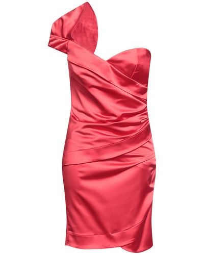 Camilla Mini Dress Polyester, Elastane - Red