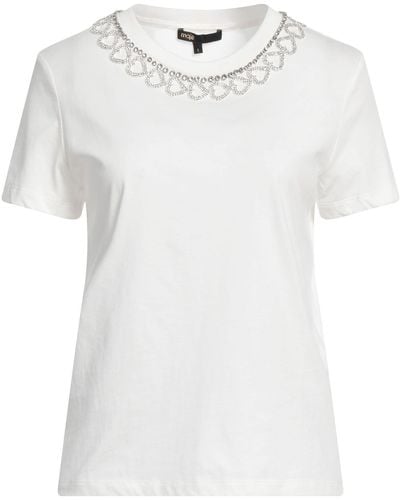 Maje T-shirt - Bianco