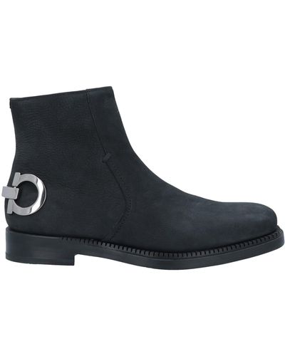 Ferragamo Ankle Boots - Black