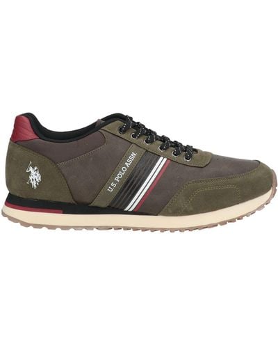 U.S. POLO ASSN. Trainers - Brown