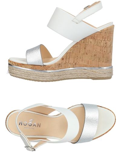 Hogan Sandals - White
