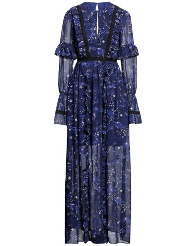 Three Floor Maxi Dress - Blue