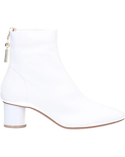 Anna Baiguera Ankle Boots - White