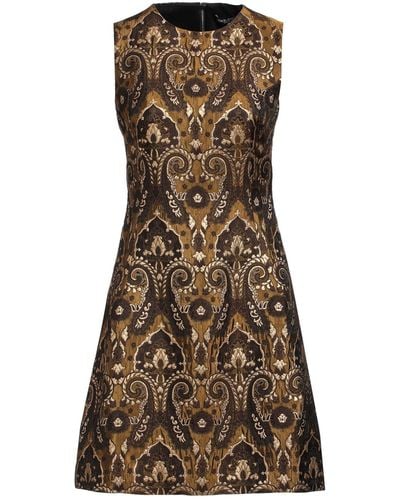 Dolce & Gabbana Mini Dress - Brown