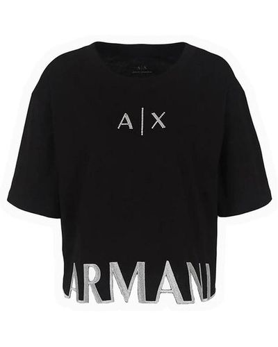 Armani Exchange T-shirts - Schwarz