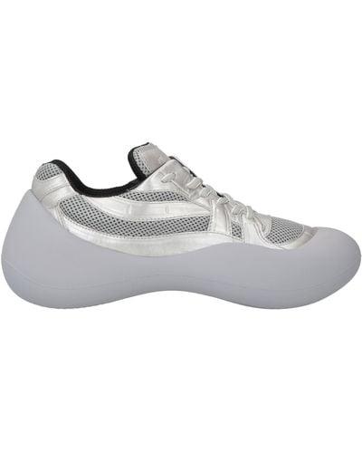 JW Anderson Trainers Leather, Textile Fibres - White