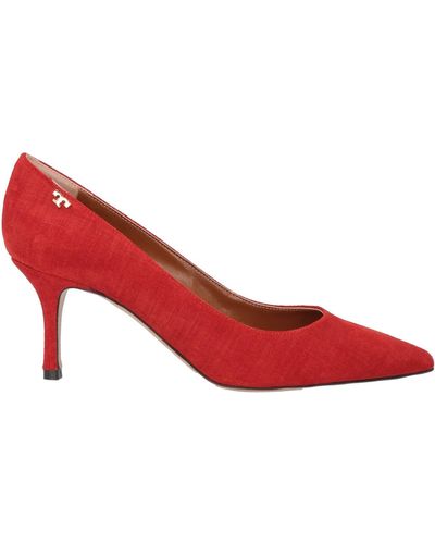 Tory Burch Court Shoes - Red